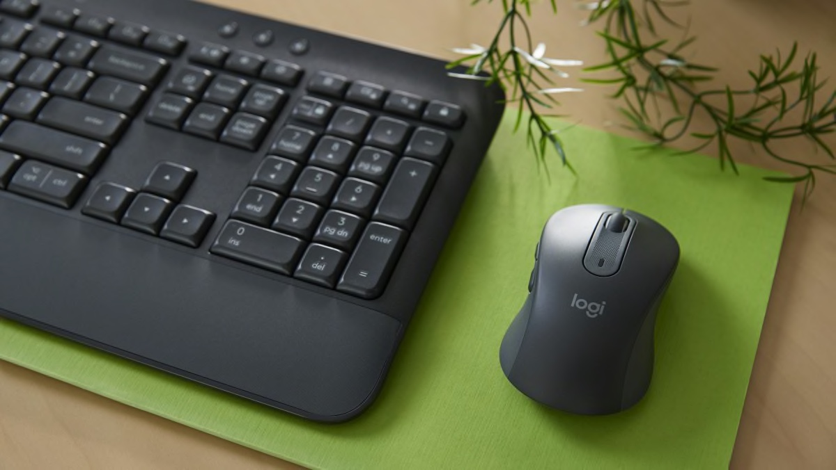 Bàn phím chuột Logitech MK650 Signature Business, Yên lặng, Kết nối Bluetooth / Usb Logi Bolt - Hàng chính hãng