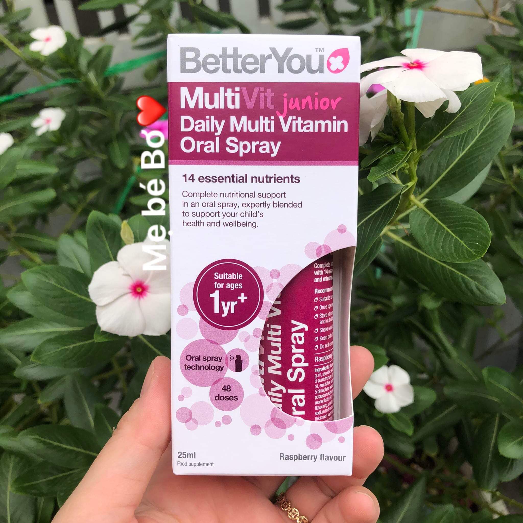 [HCM]Xịt Multi Vitamin Better You Anh UK
