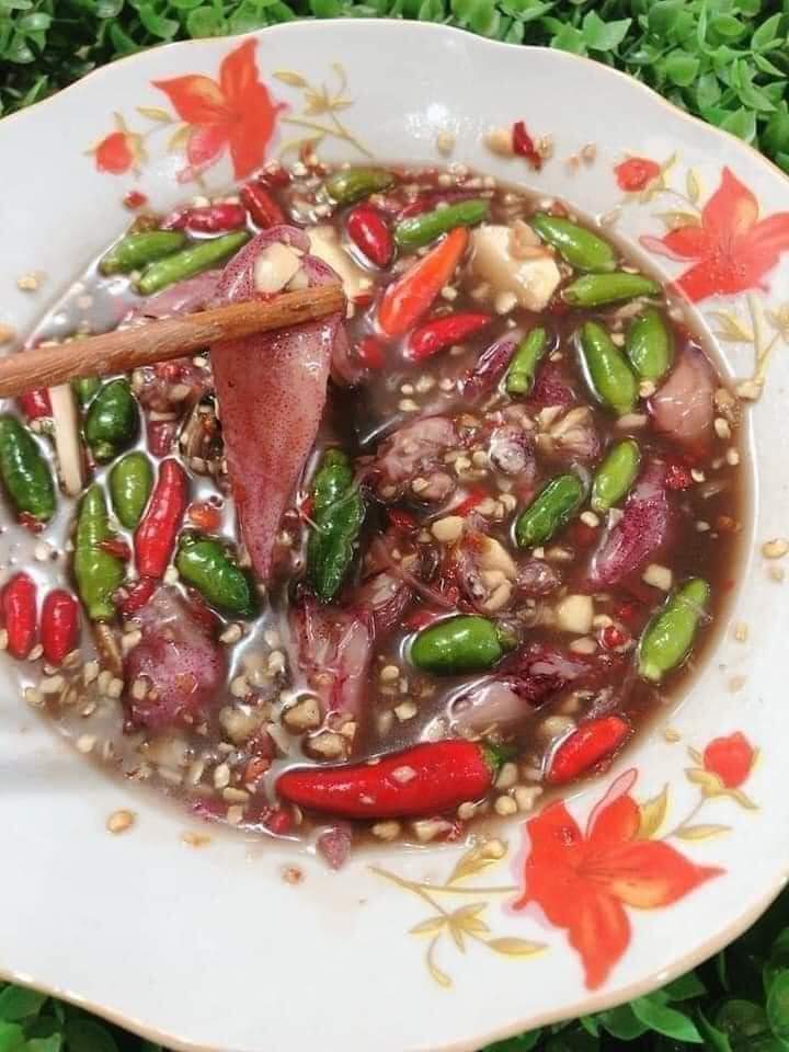 250 gram Hủ nhỏ dùng thử Mắm mực Bình Định , Mắm Tam quan , mực mành.