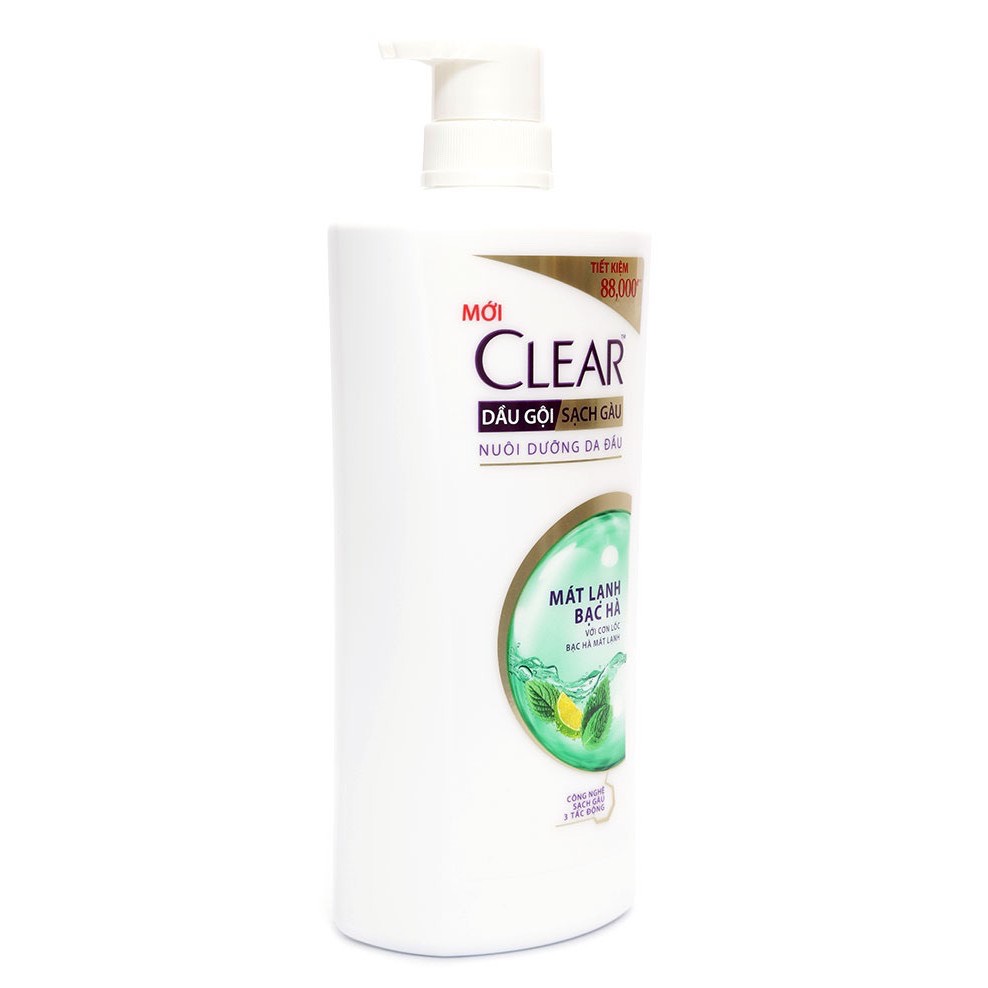 [HCM]DẦU GỘI CLEAR MÁT LẠNH BẠC HÀ