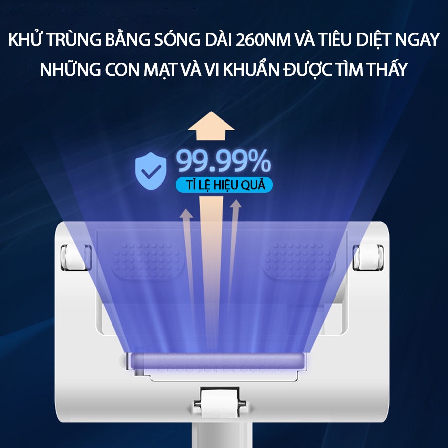 Máy hút bụi giường nệm, chăn ga gối đệm giường không dây đa năng
