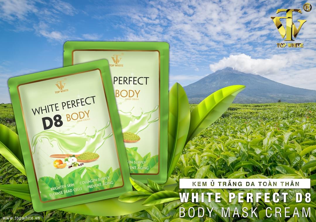 [HCM]Kem ủ trắng White Perfect Body D8