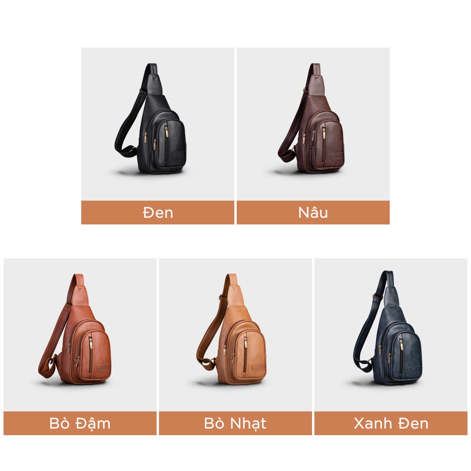 Balo đeo chéo nam thời trang TRITA RBAC01