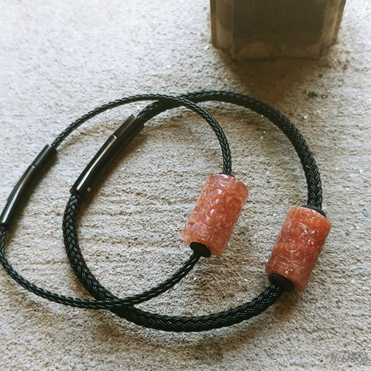 VÒNG TAY LU THỐNG SUNSTONE KHẮC NHƯ Ý