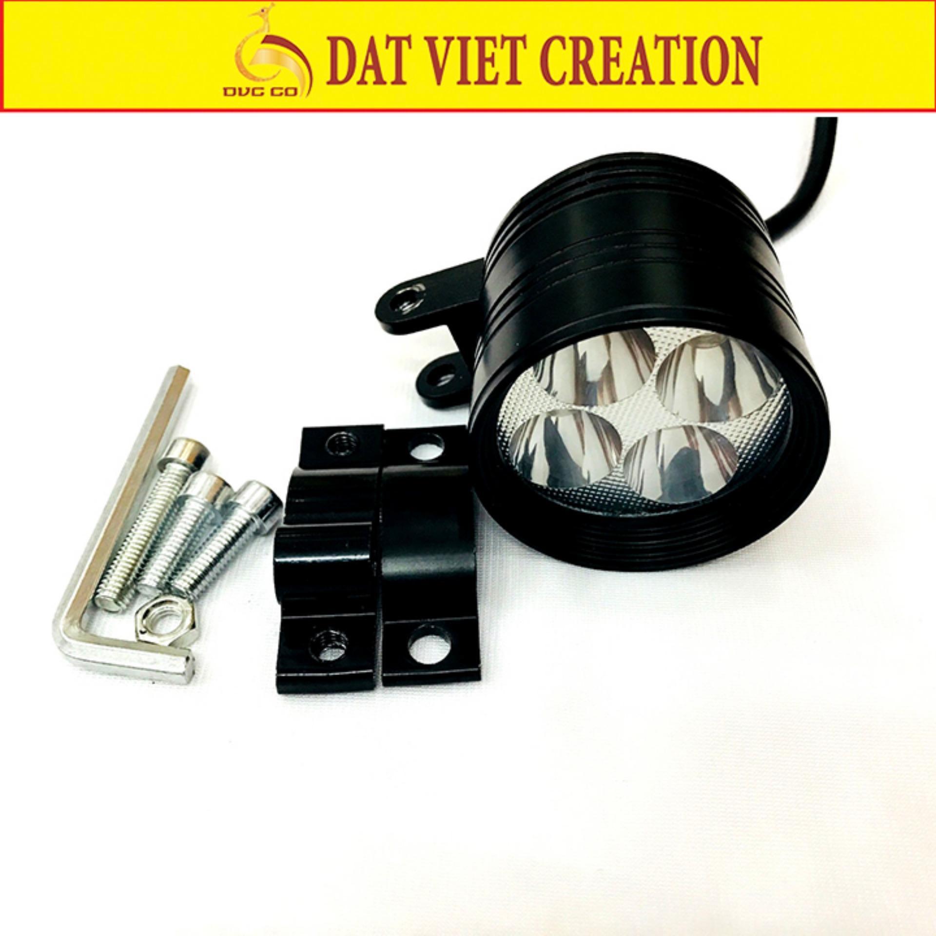 Đèn pha led trợ sáng L4 CYT gắn xe máy 1