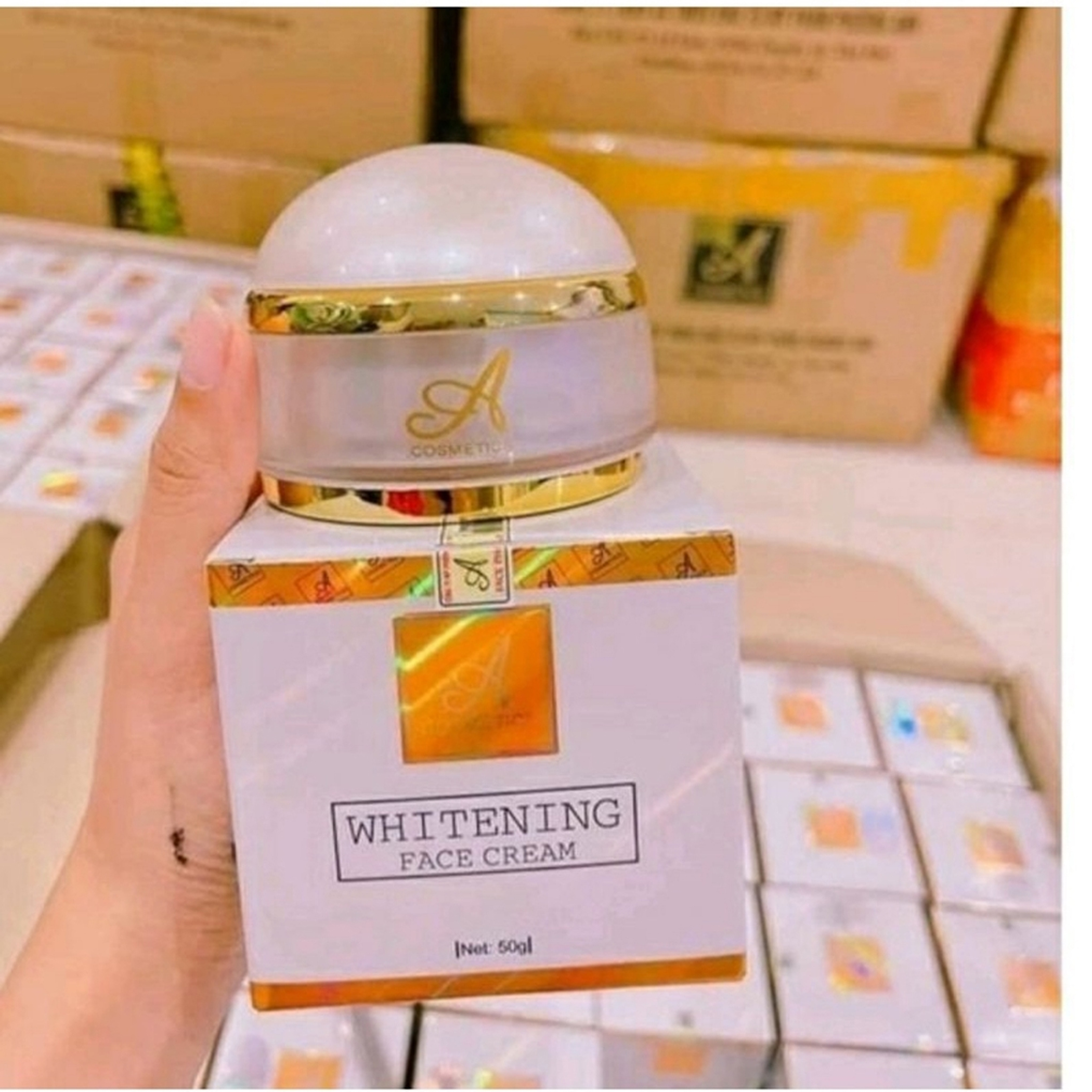 Kem Face Pháp A Cosmetics, mờ nám, mờ thâm, dưỡng trắng