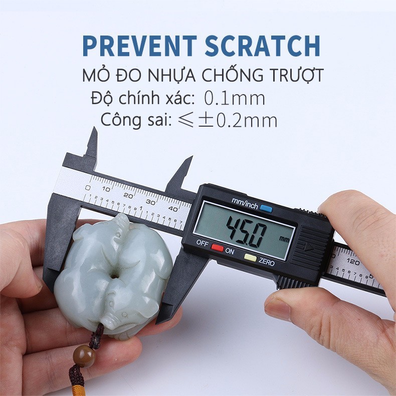 Thước kẹp cacbon 15cm