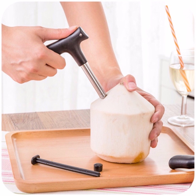 [HCM]Dụng cụ khui dừa siêu nhanh - Đồ khui dừa