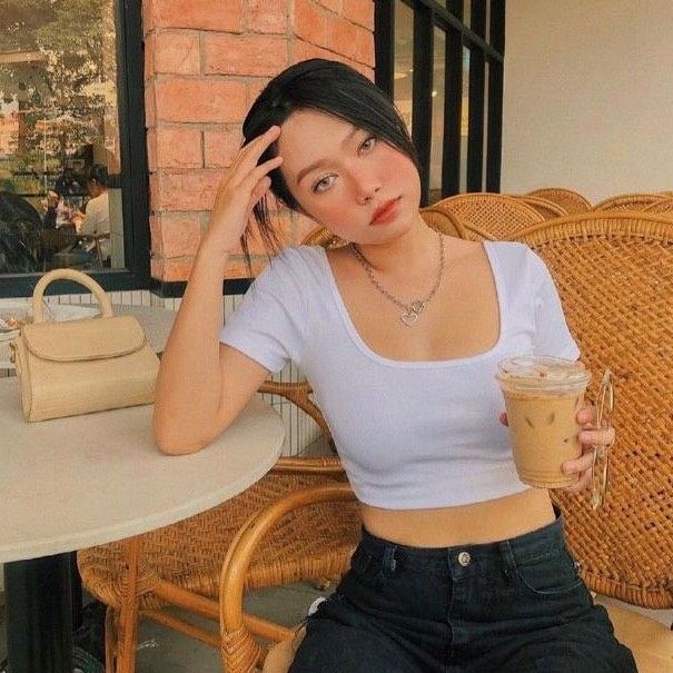 Áo CROPTOP Cột Nơ Hở Lưng Gợi Cảm/Áo Croptop Cổ Vuông Tay Ngắn Hở Lưng A59