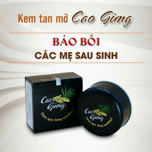 [Diệt Mỡ Bụng] CAO GỪNG LÁ RỪNG TAN MỠ - KEM TAN MỠ CAO GỪNG