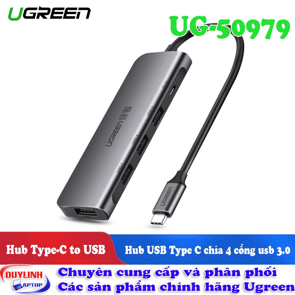 Hub USB Type C 3 cổng USB hãng UGREEN UG-50979