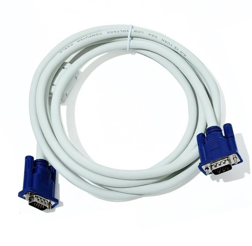 DÂY CAP VGA Trắng dài 3M _ 5M _ 10M _ 15M _ 20M