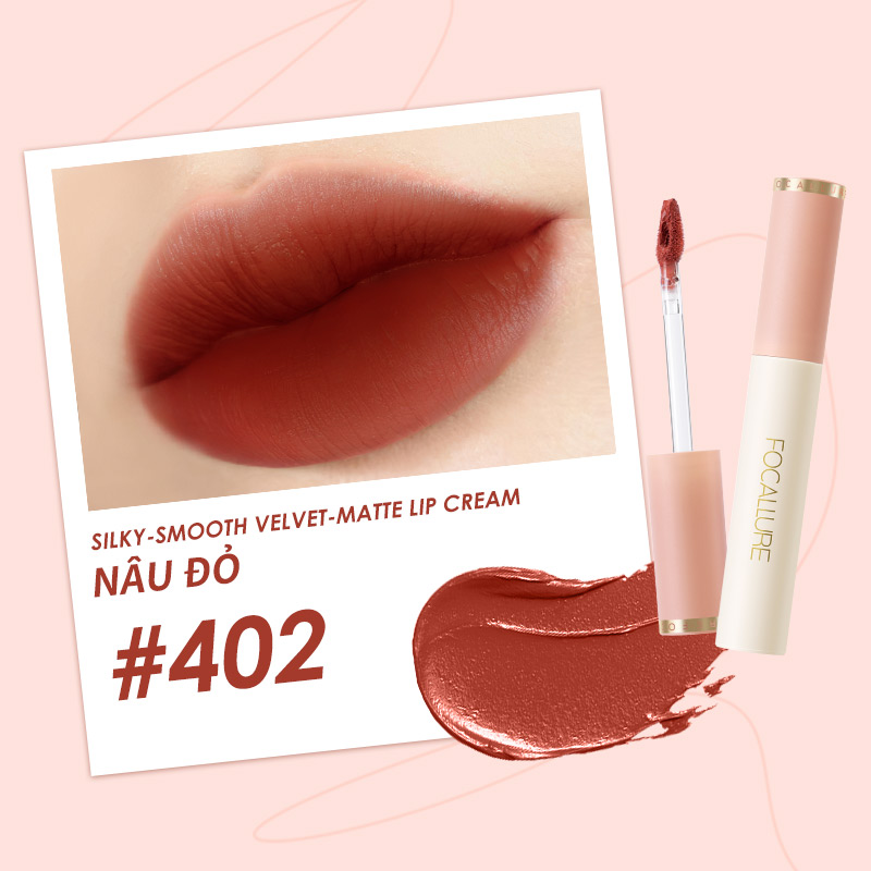 FOCALLURE Son kem lì mềm mịn và dễ tán