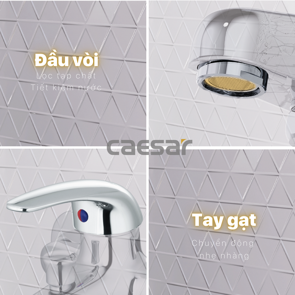 Vòi Sen Gạt Nóng Lạnh - S360C