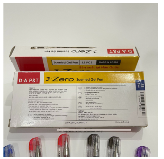 Hộp 12 bút mực nước Zero 0.38mm Dong A Hàn Quốc