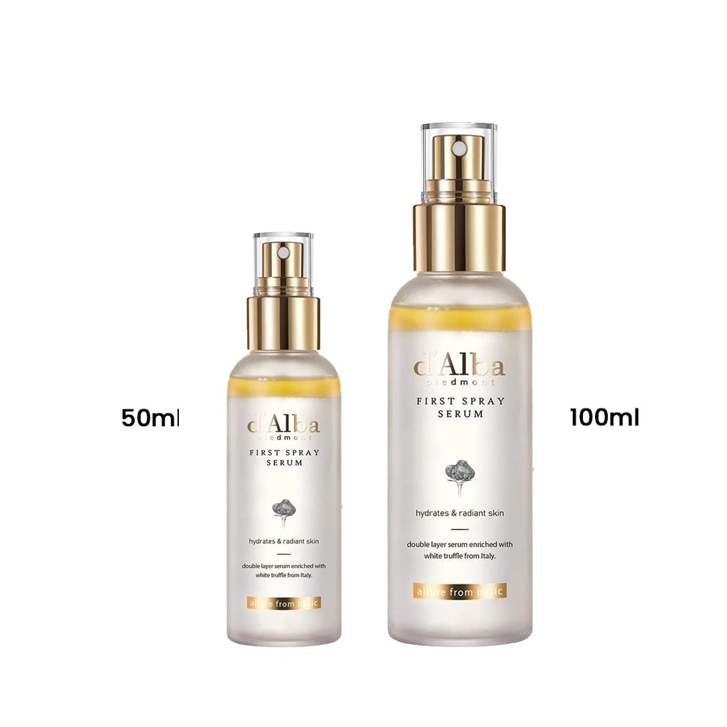 Serum Dạng Xịt Khoáng Dưỡng Ẩm Căng Bóng Da D'Alba Dalba Piedmont First Spray Serum Hàn Quốc