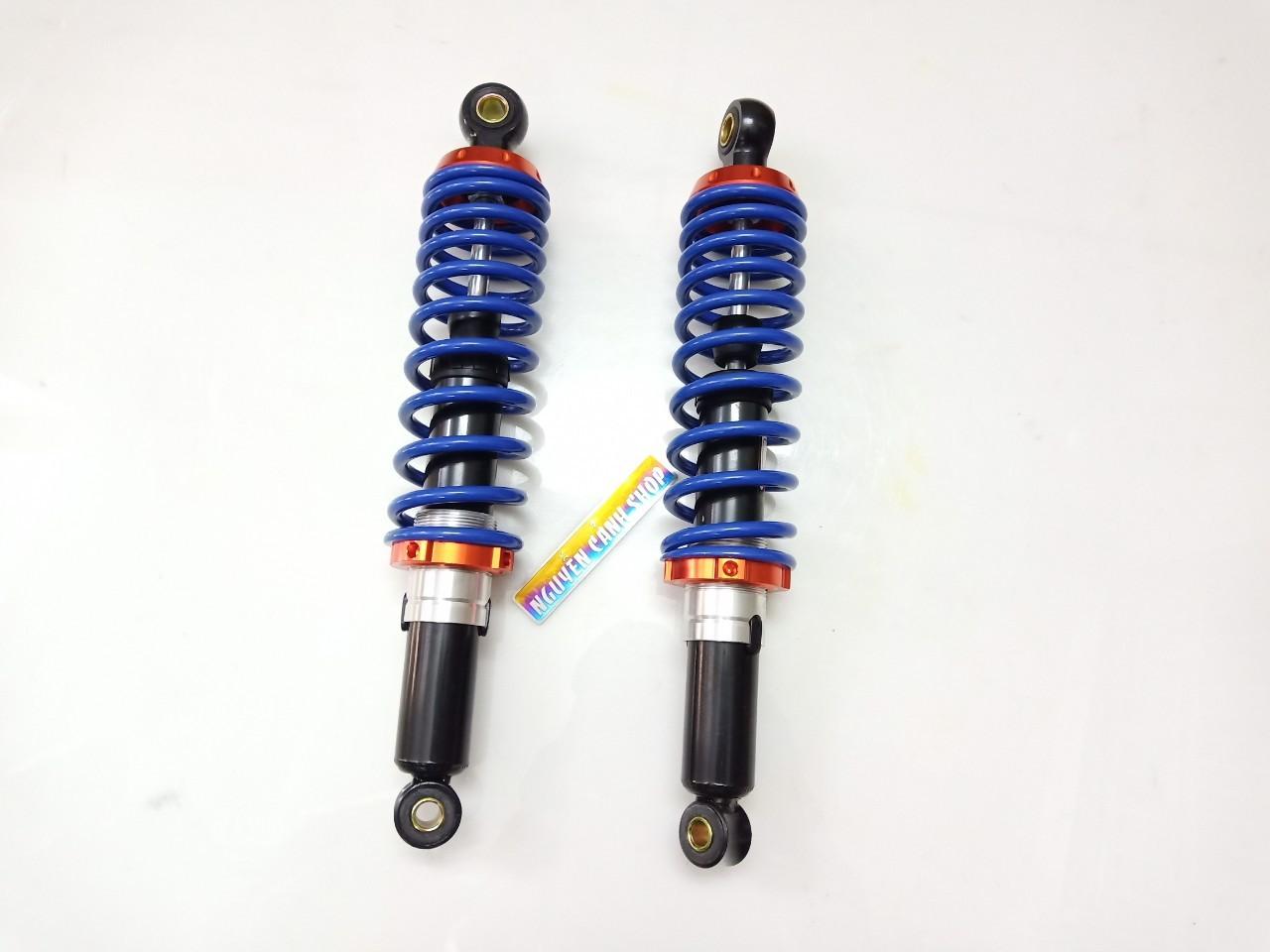 Phuộc sau xe wave racing boy xanh đậm 1 cặp