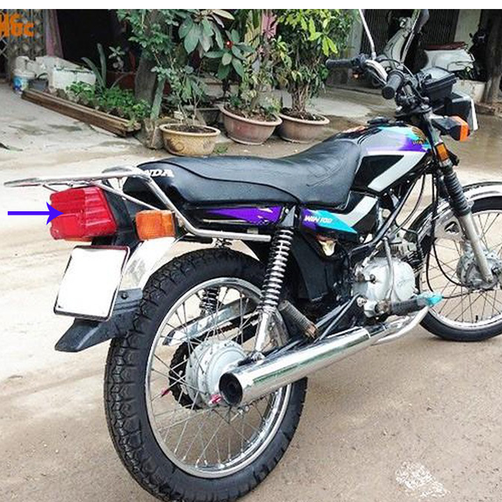 Củ hậu - cụm đèn hậu xe WIN kèm bóng