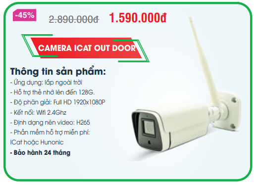 Camera an ninh MINI HUNONIC