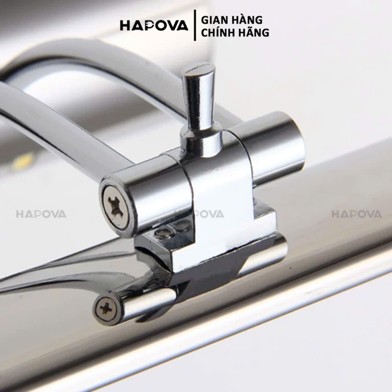 Đèn soi tranh đèn chiếu tranh inox HAPOVA TUVIA 7048