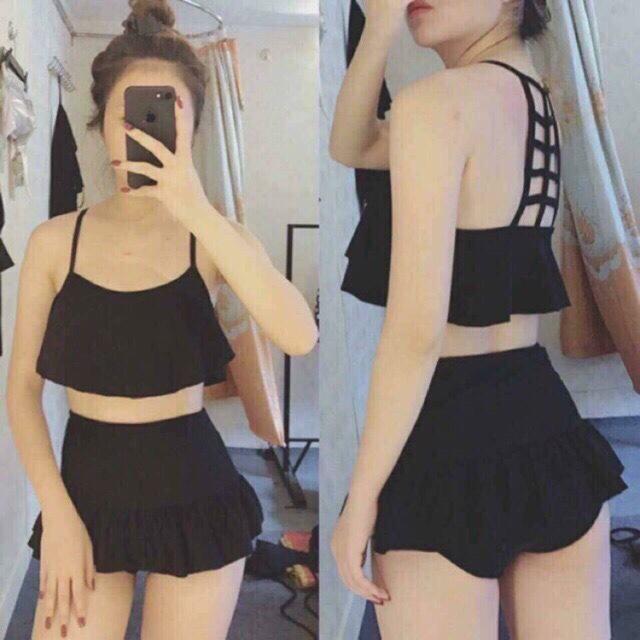 Quần bơi rời dáng váy cực xinh