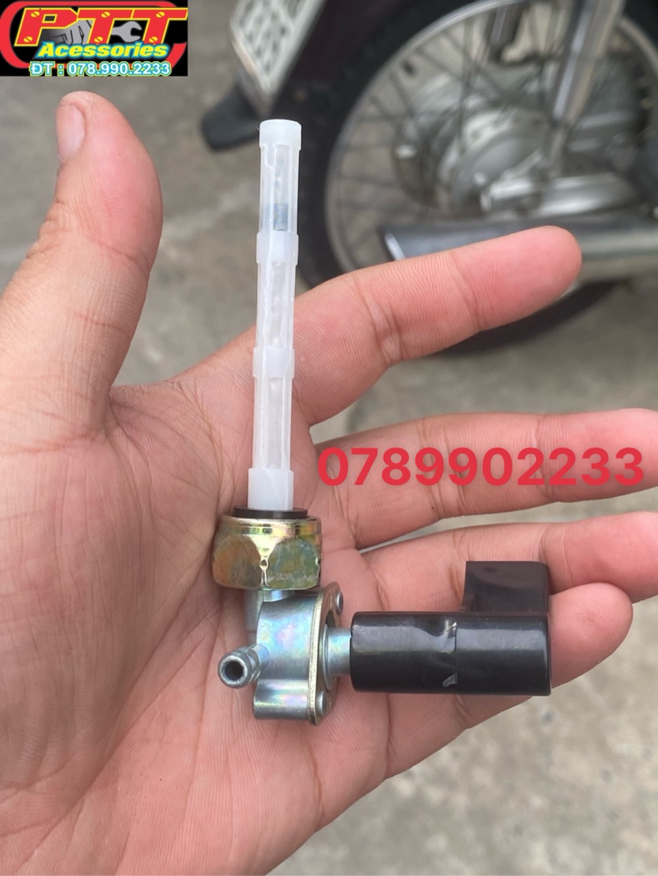 Khoá xăng xe chaly