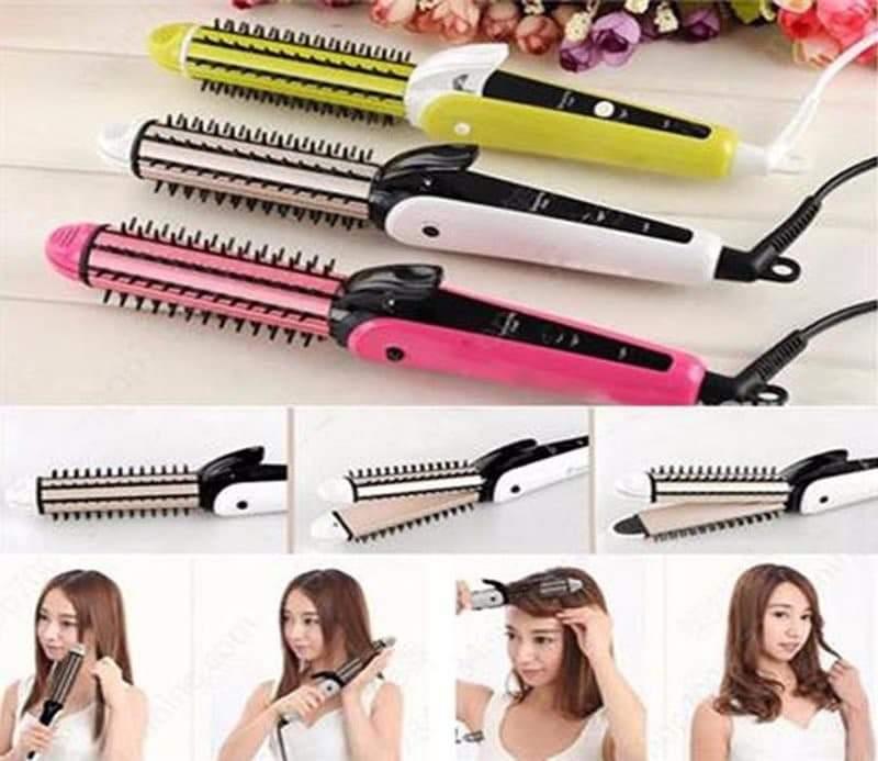 [Giá sỉ] Máy duỗi,bấm,uốn xù tạo kiểu tóc nova 3in1