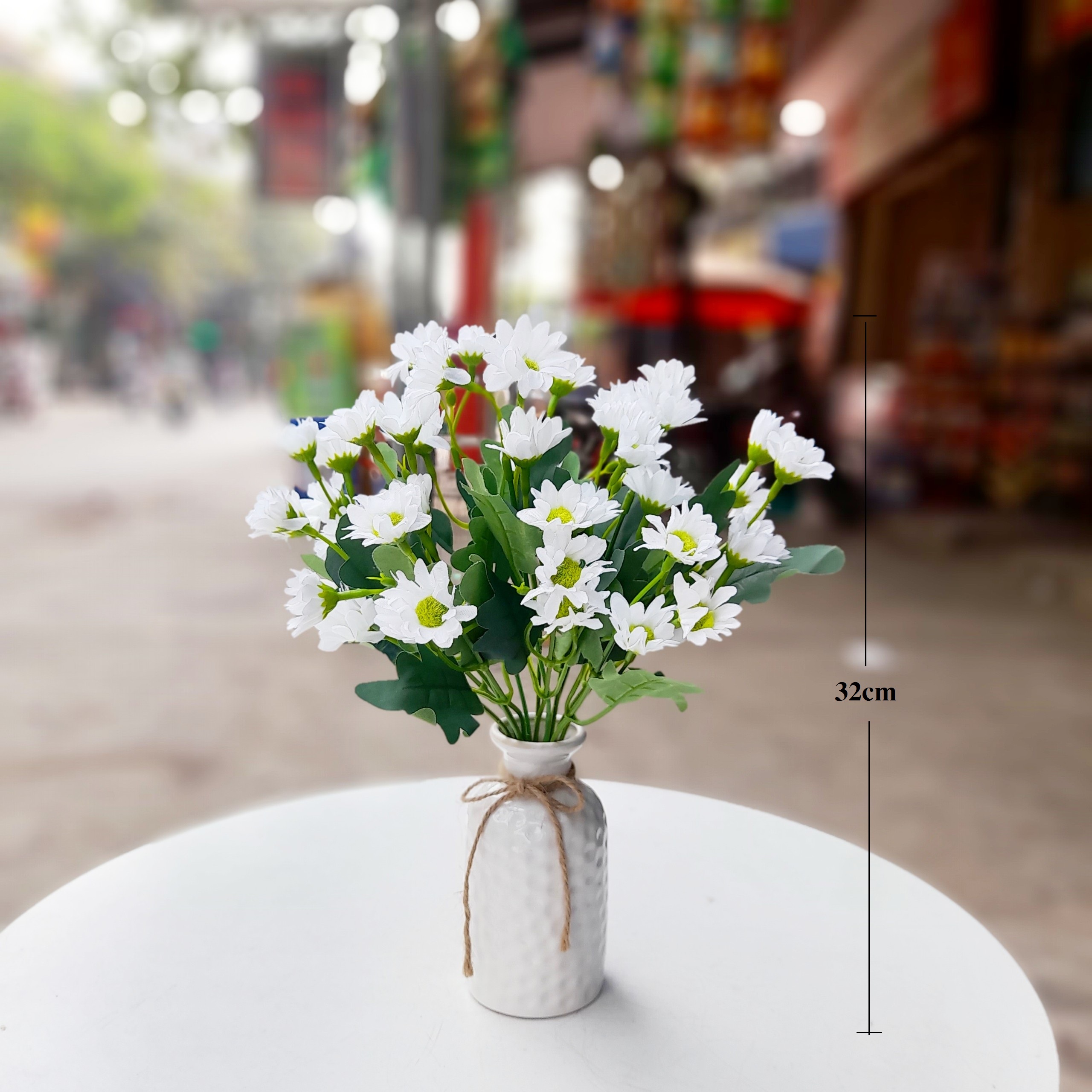 Chậu hoa MINI để bàn, decor quán xá- nhà hàng...chậu cây giả trang trí (nhiều mẫu)