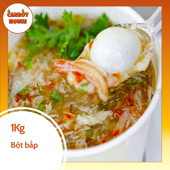[HN] BỘT BẮP 1kg gói lớn tiết kiệm