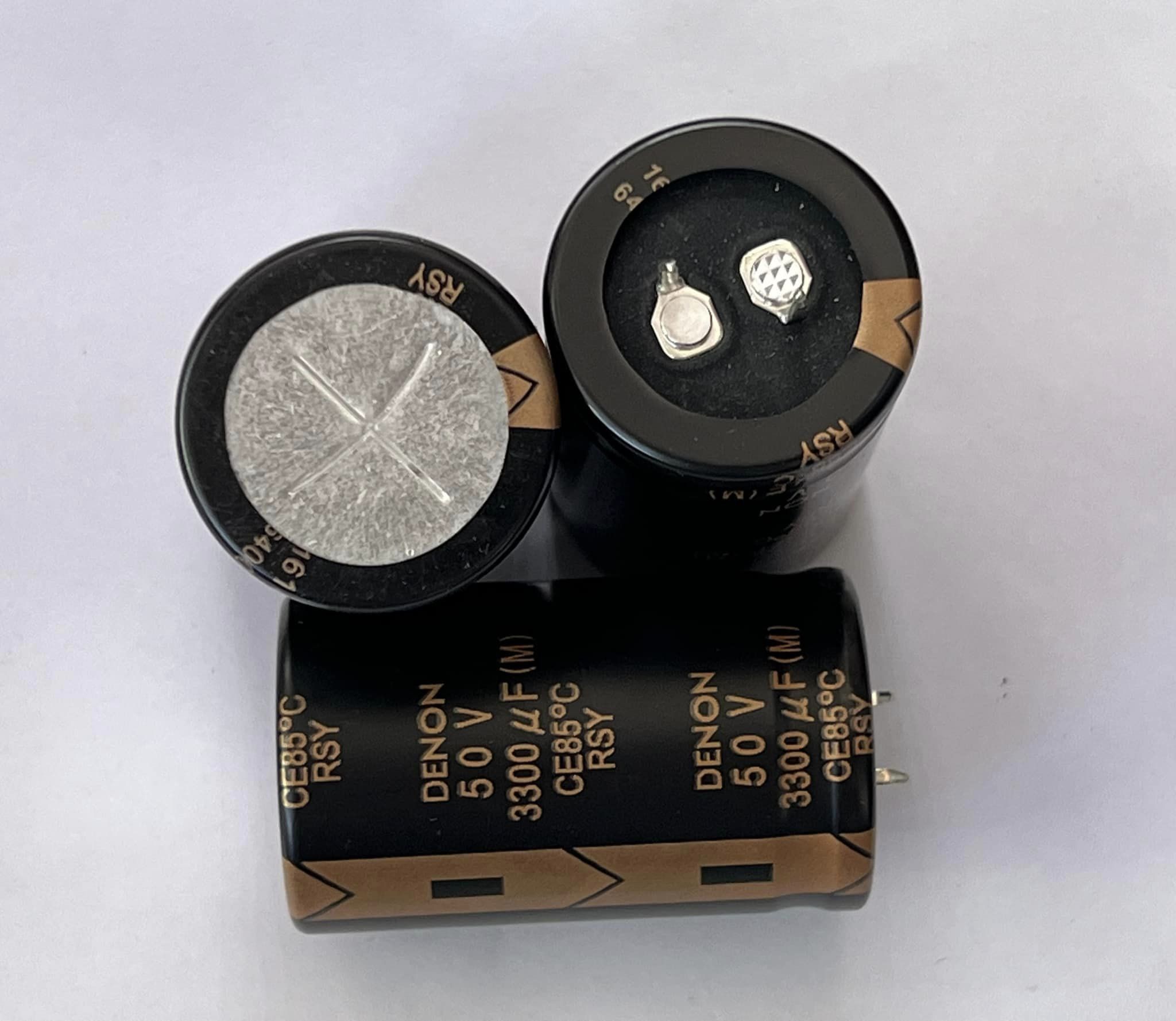 TỤ ELNA DENON 50V 3300UF , 50V3300UF , 3300UF50V , 3300UF 50V (30X50mm )