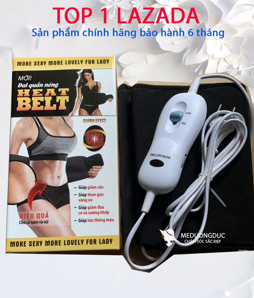 ĐAI ĐÔI QUẤN NÓNG TAN MỠ HEATINGPAD PLUS