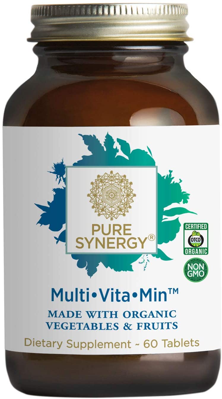 Chiết xuất rau củ quả hữu cơ bổ sung vitamin Pure Synergy Multi-vita-min 60 viên