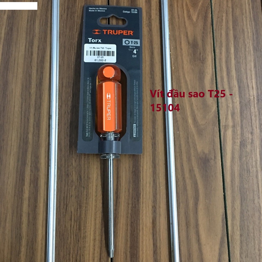 Vít đầu sao t25 truper - 15104