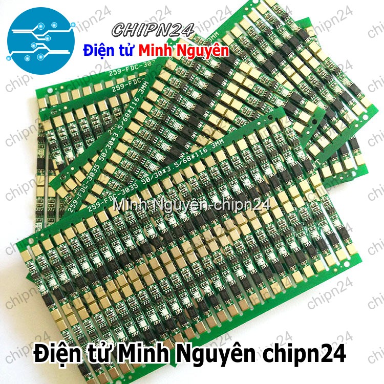 [1 cái] (F21.1) Mạch sạc bảo vệ pin 18650 1 cell 3A - HH001507