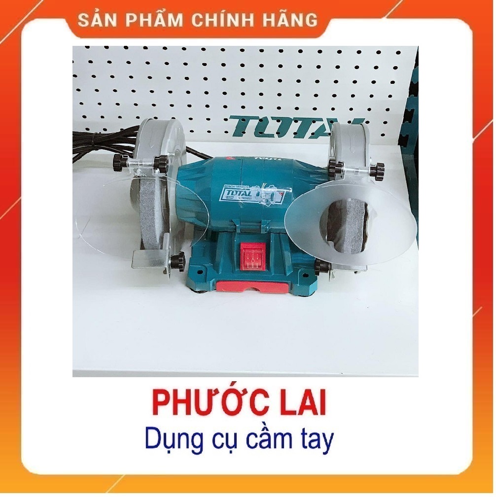 (150mm) Máy mài để bàn 2 đá 150W TOTAL TBG15015