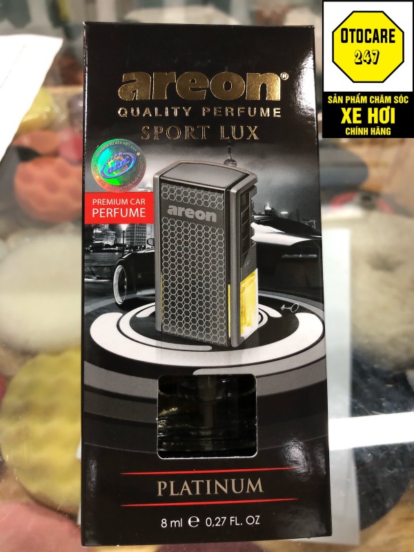 NƯỚC HOA kẹp cửa gió điều hòa - mùi PLATINUM Areon Sport Lux
