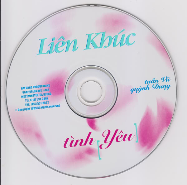 Liên Khúc Tình Yêu - Tuấn Vũ - Quỳnh Dung (Hải Đăng CD015)