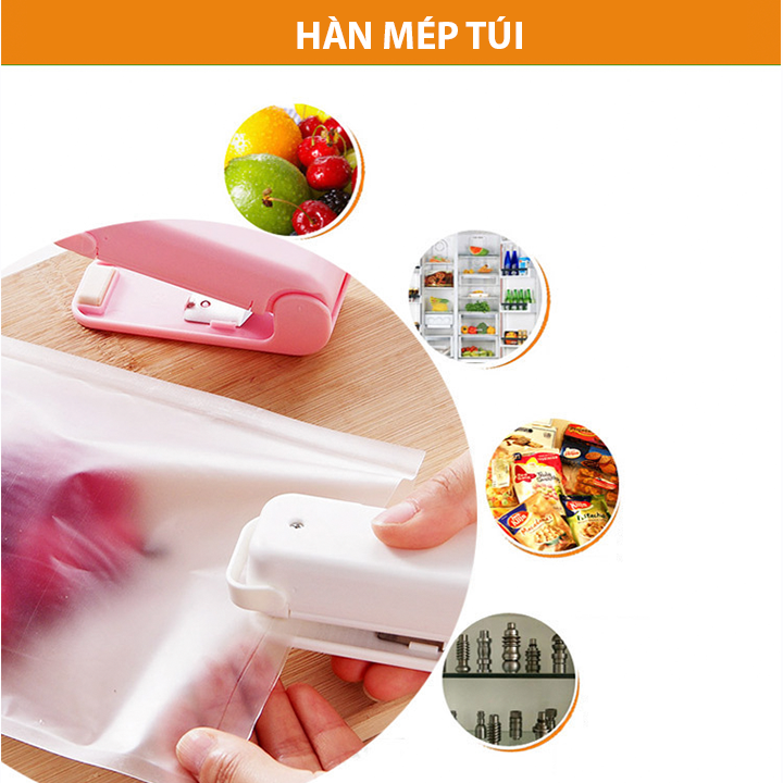 [HCM]MÁY HÀN MIỆNG TÚI MINI ÉP VỈ