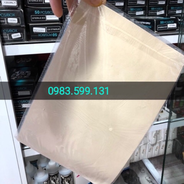 Da tập xăm khổ A5 chất liệu Cao Su