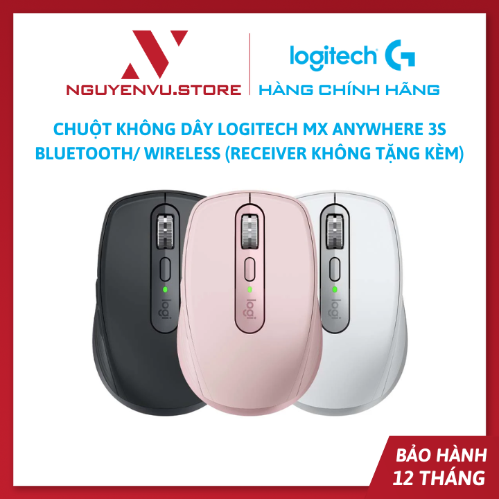 Chuột không dây Logitech MX Anywhere 3S Bluetooth Wireless  Logitech MX