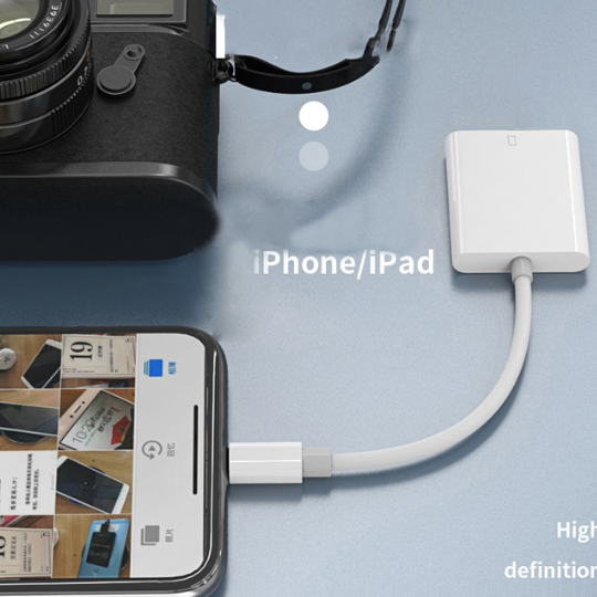 [HCM] Đầu đọc thẻ nhớ SD, Micro SD cho điện thoại cổng USB type-C, Lightning
