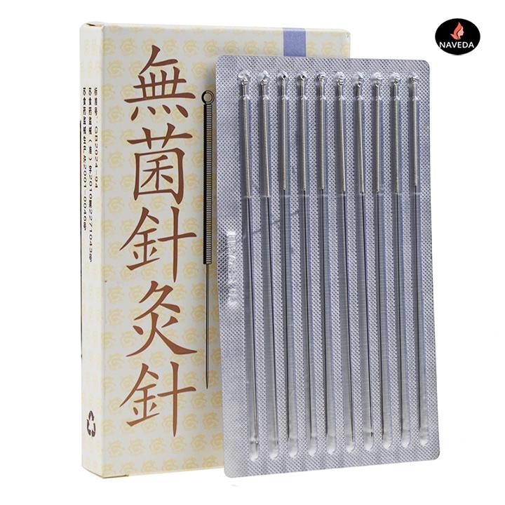 Kim châm cứu Vân Long hộp 100 chiếc