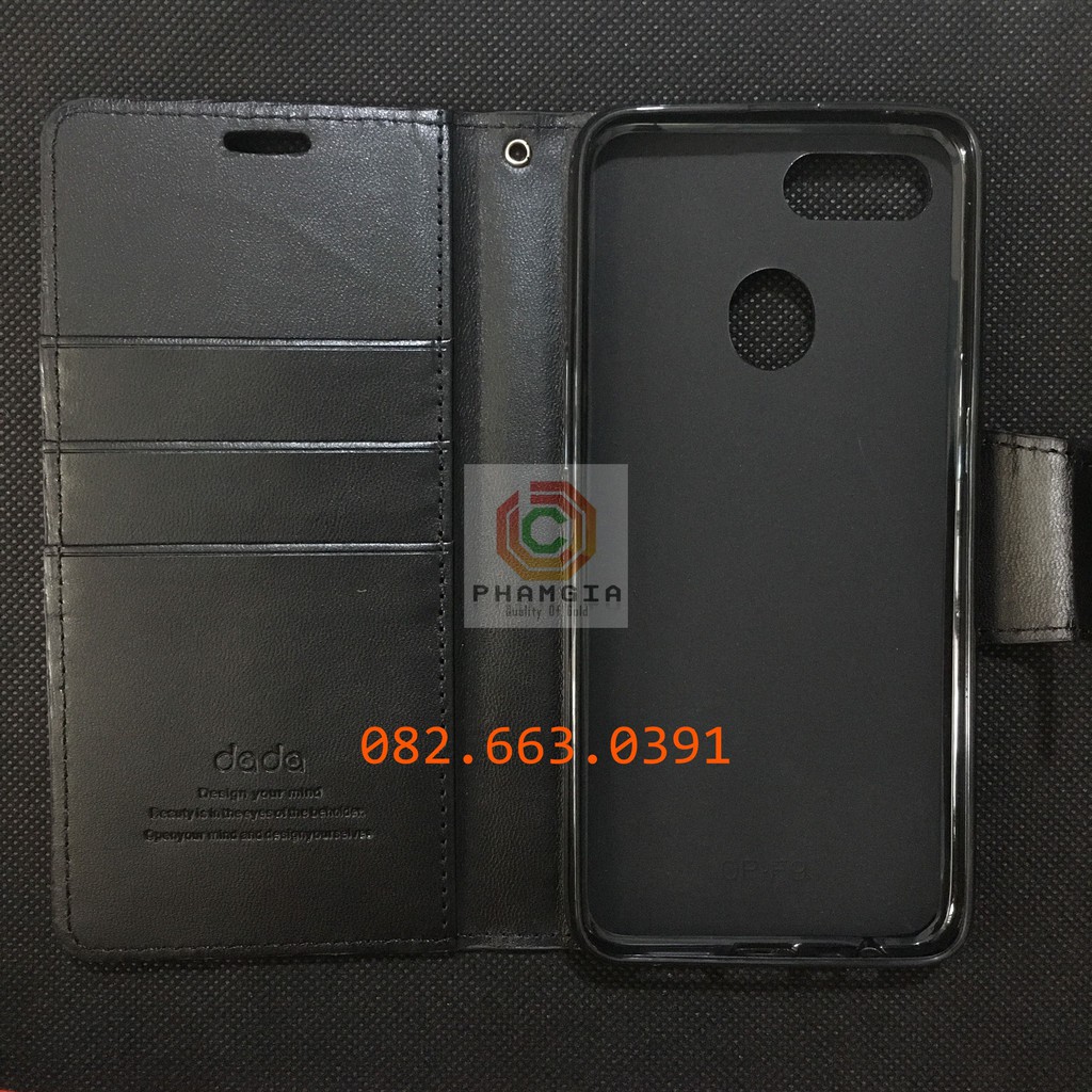 Bao da sang trọng nhiều màu dành cho oppo f9/a7/a5s/a3s