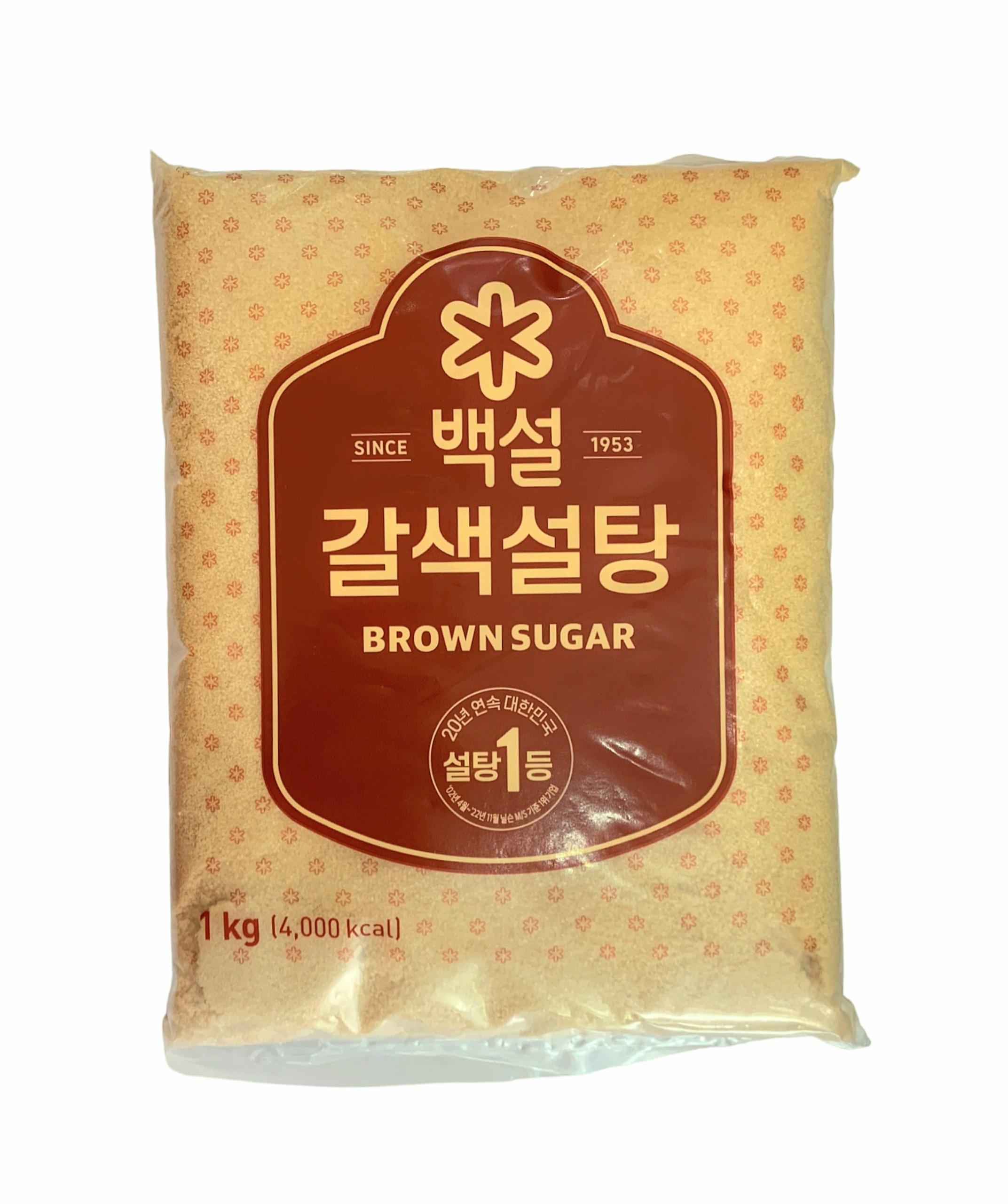 Đường Nâu Vàng Hàn Quốc BEKSUL BỊCH 1kg