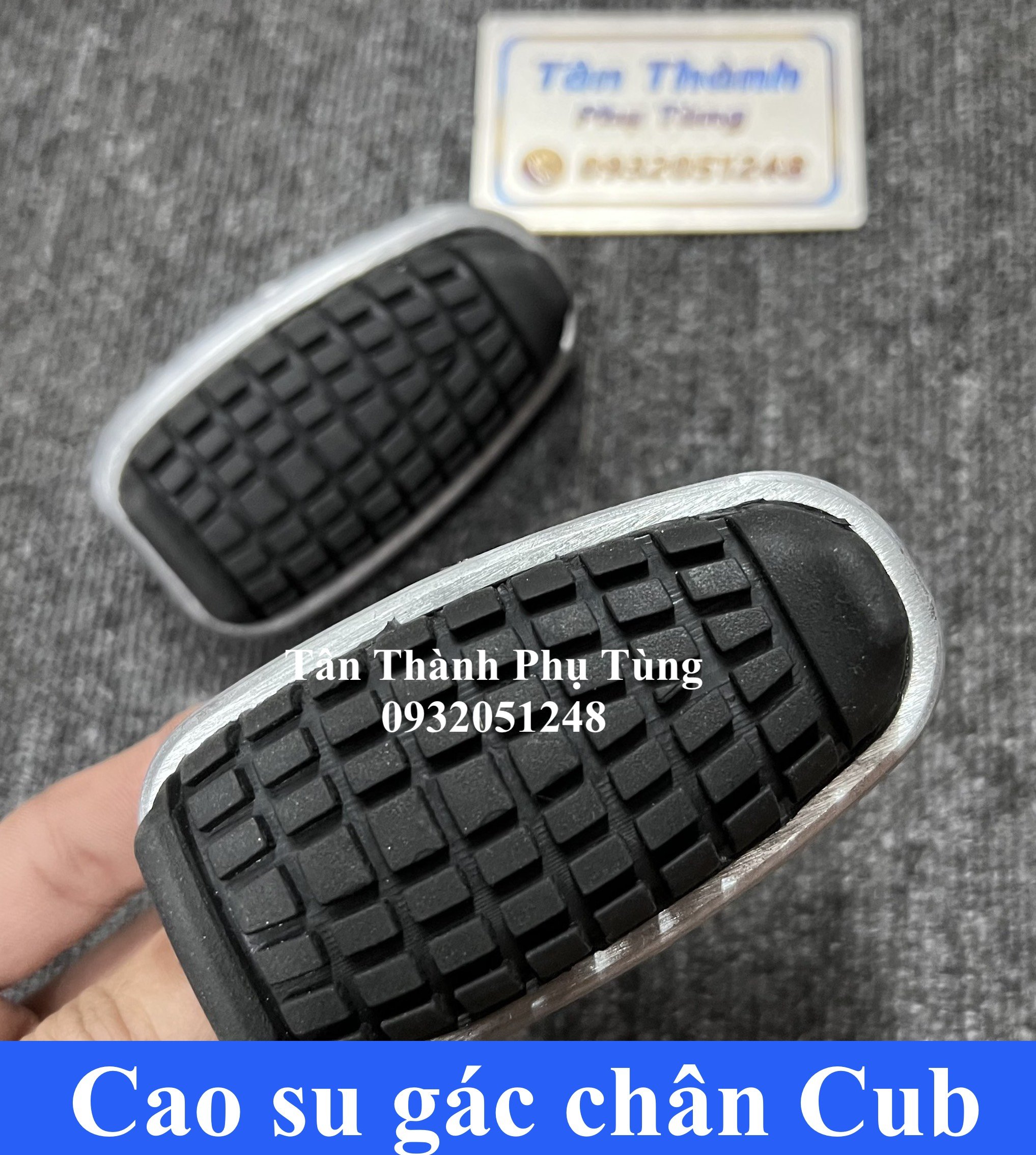 Cao su gác chân Cub- 1 cặp