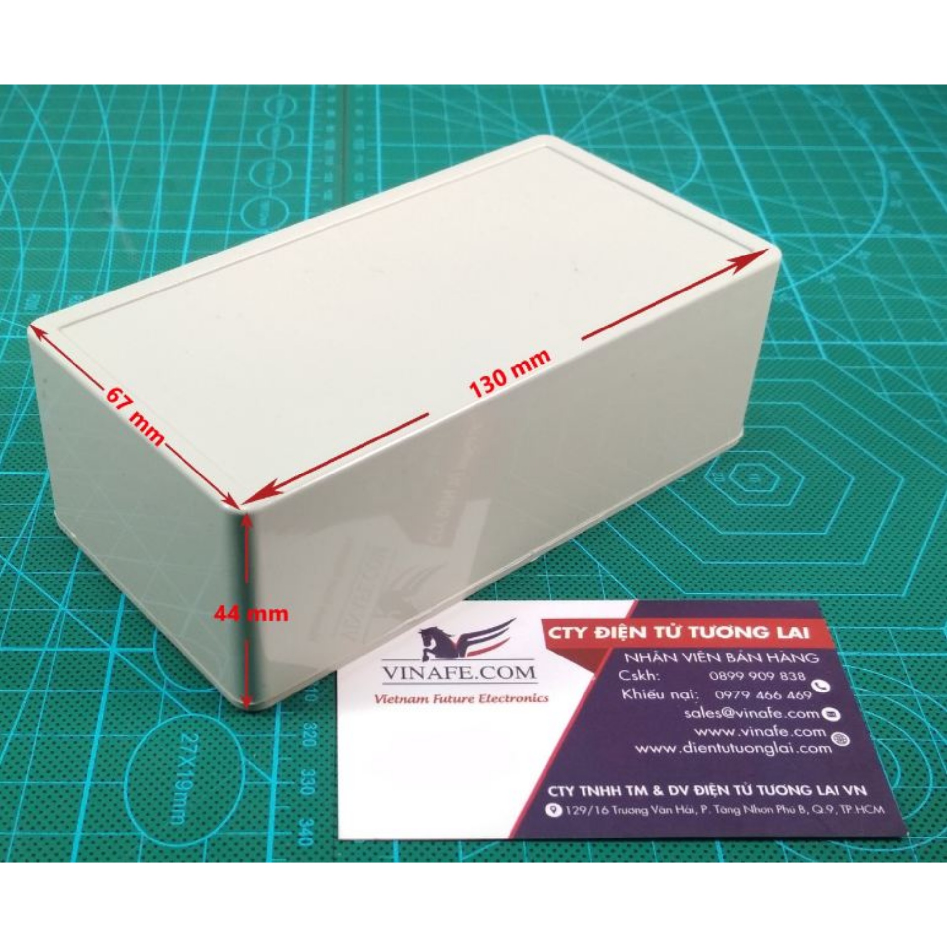 Hộp Nhựa 130x67x44 mm (dài x rộng x cao)