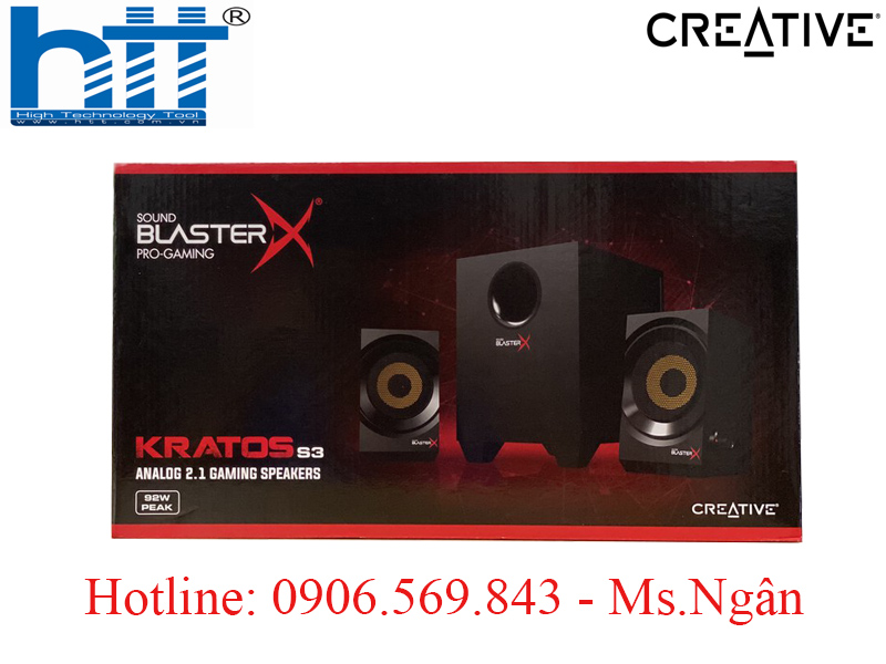 Loa Creative Sound BlasterX Kratos S3 2.1