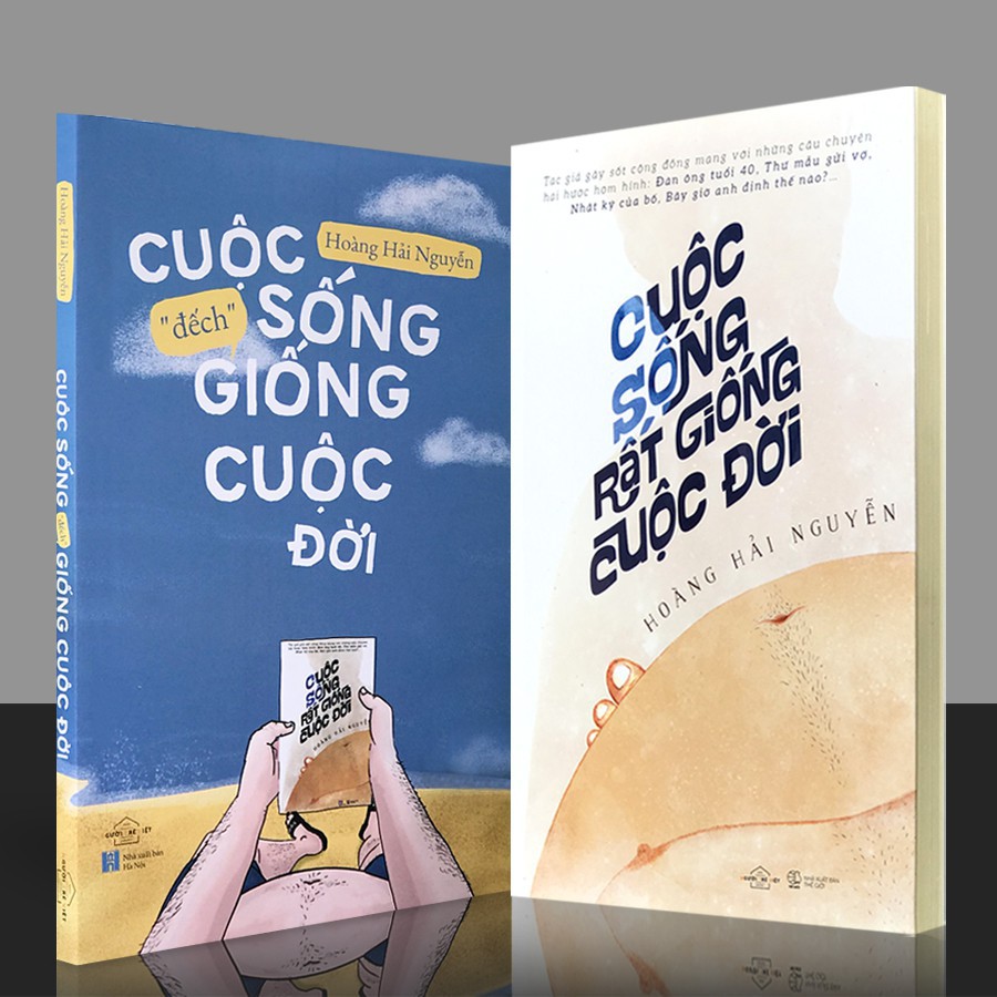 Sách - Cuộc Sống Rất Giống Cuộc Đời + Cuộc Sống Đếch Giống Cuộc Đời (Bộ 2 Quyển)