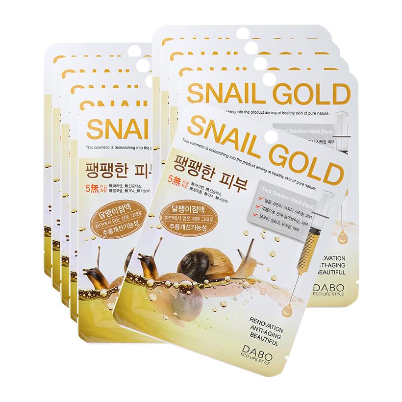 Combo 5 miếng đắp mặt nạ ốc sên dưỡng da DABO hàn quốc ( 22ml)