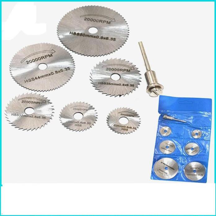 Bộ 6 Lưỡi cưa mini chân 6mm - lưỡi cắt mini